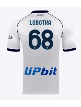 Billige SSC Napoli Stanislav Lobotka #68 Bortedrakt 2023-24 Kortermet